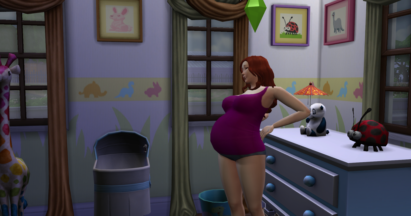 sims 3 pregnant belly mod