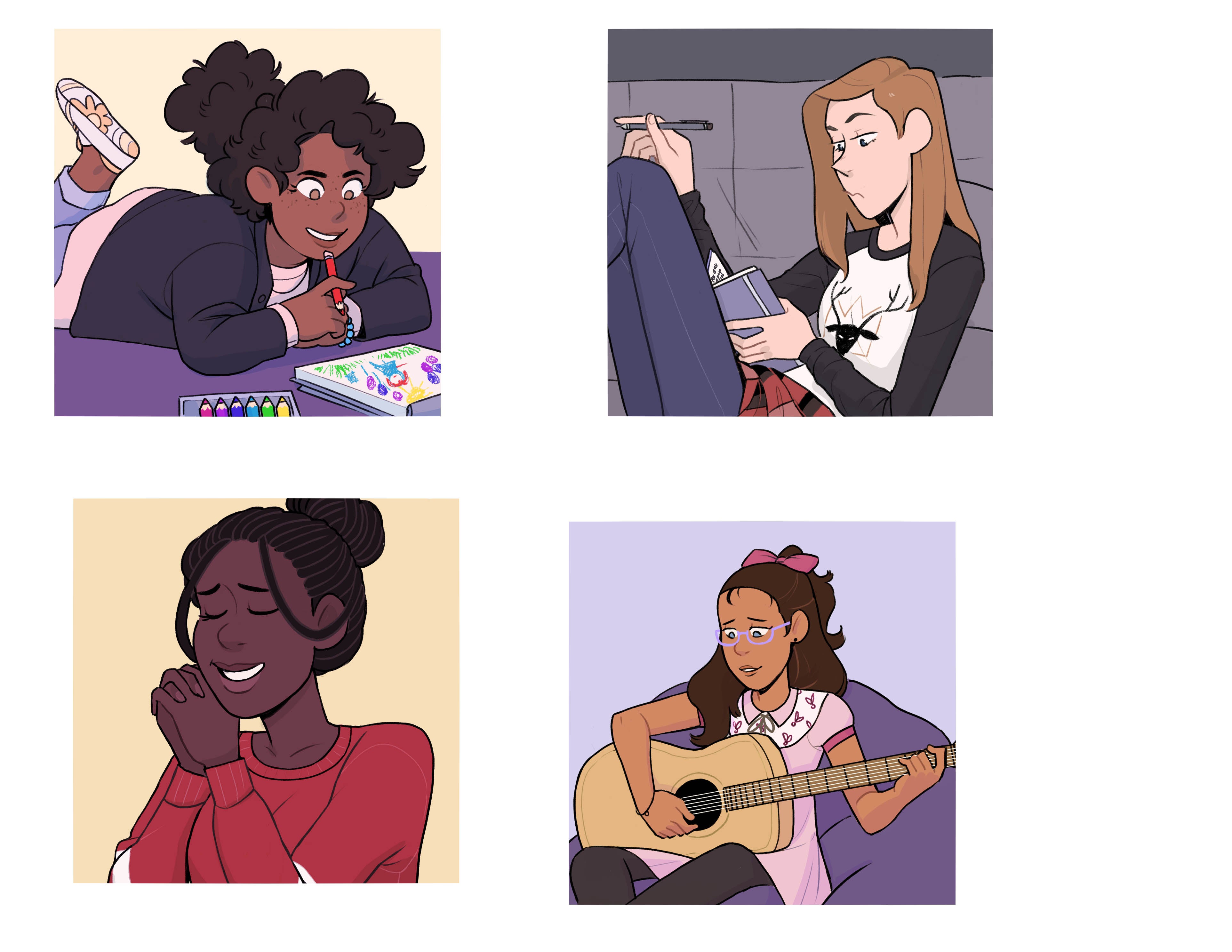 Meg, Jo, Beth, and Amy by Rey Terciero Meg, Jo, Beth, and Amy by Rey Terciero