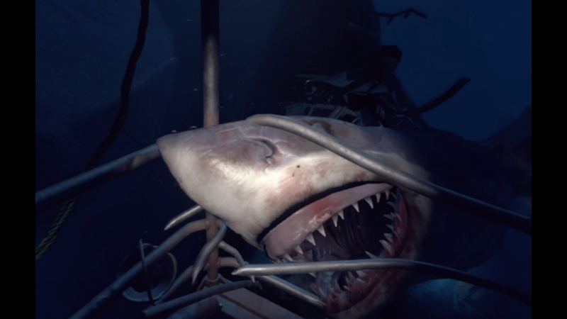 playstation vr shark game