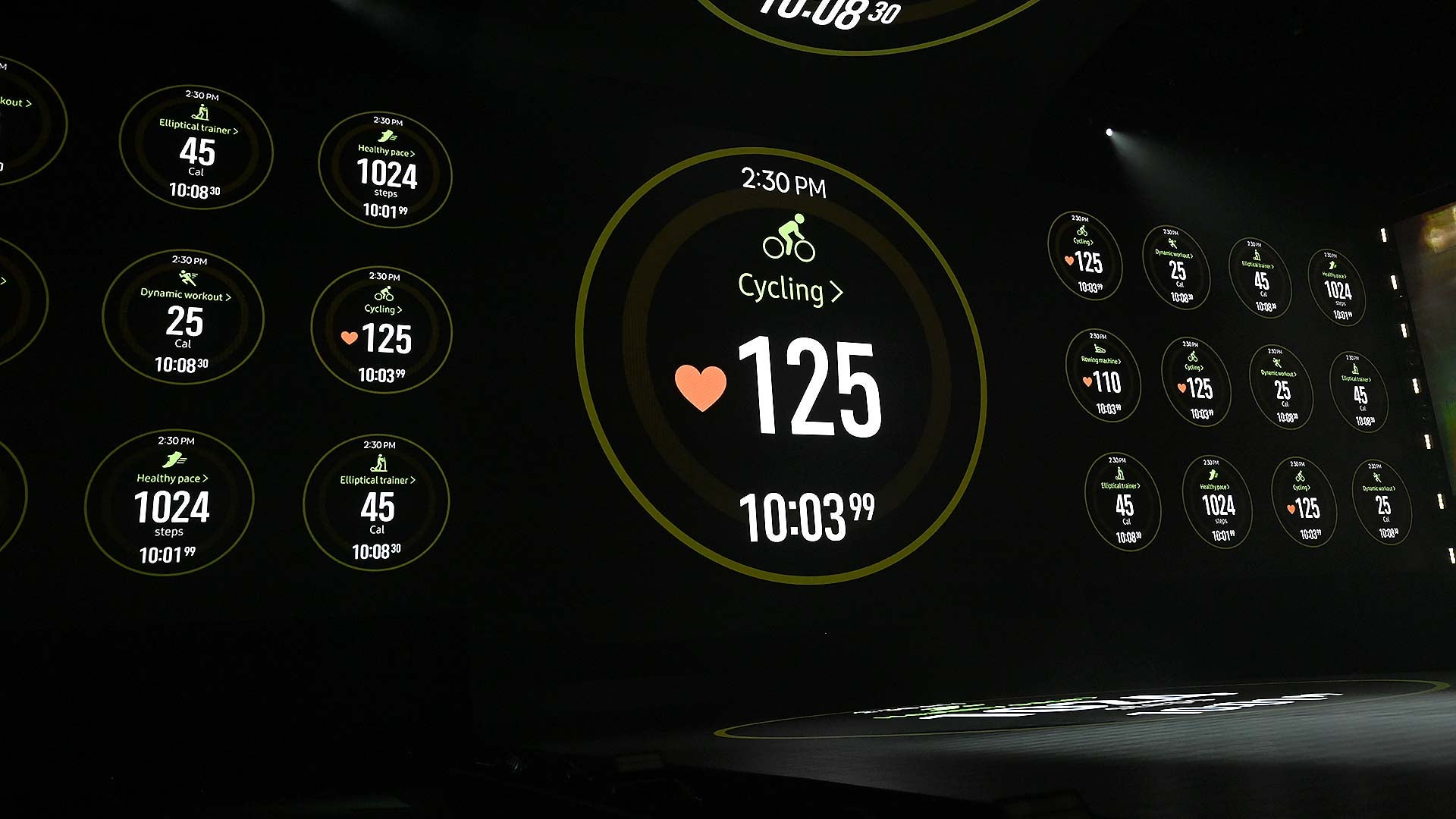 galaxy watch active timer
