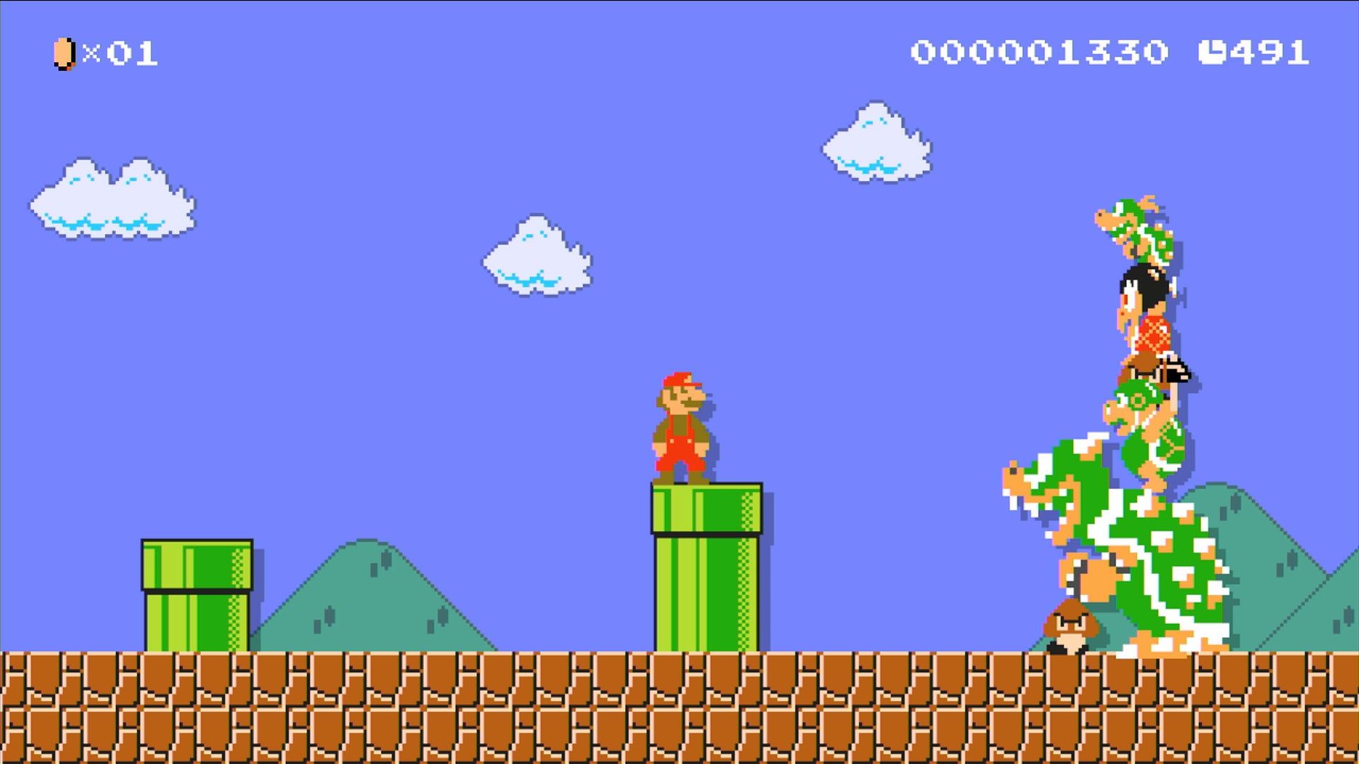 old super mario bros game