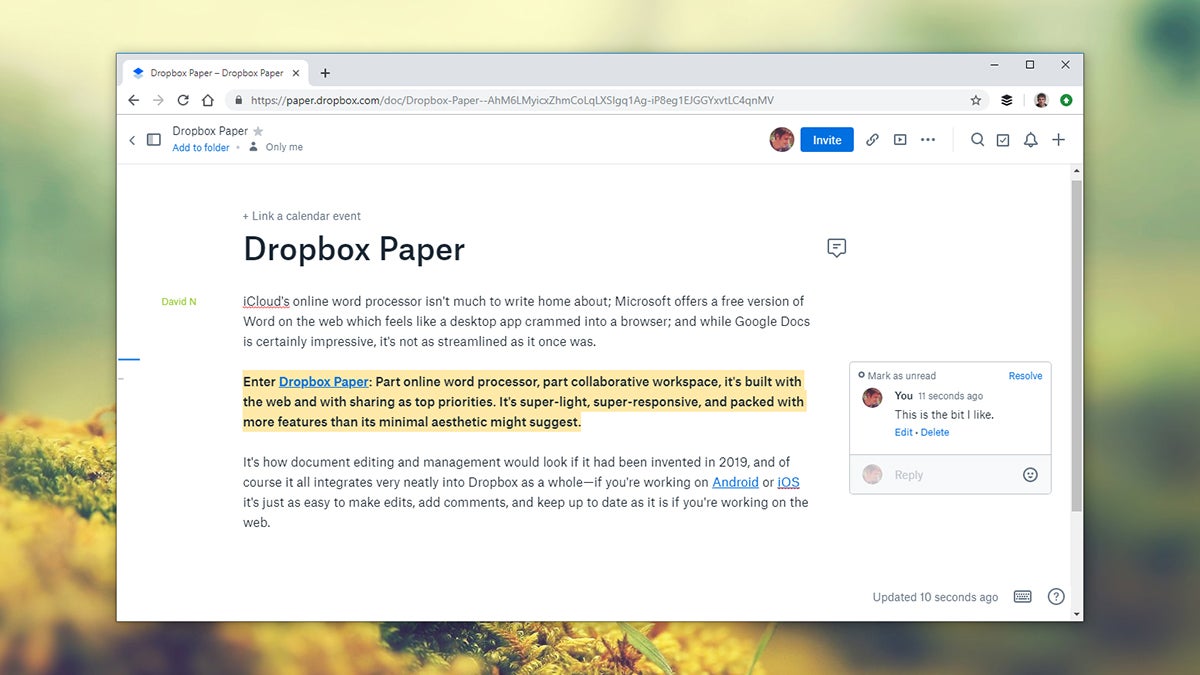 dropbox paper desktop app