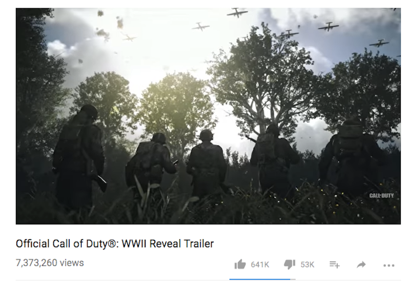 is there a call of duty civil war