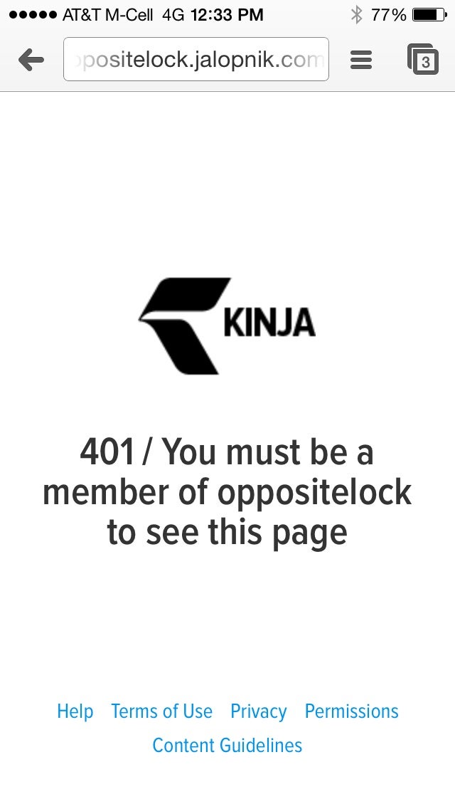 Kinja'd!!!