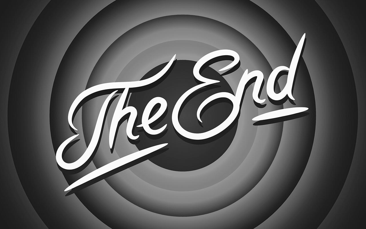 Картина the end