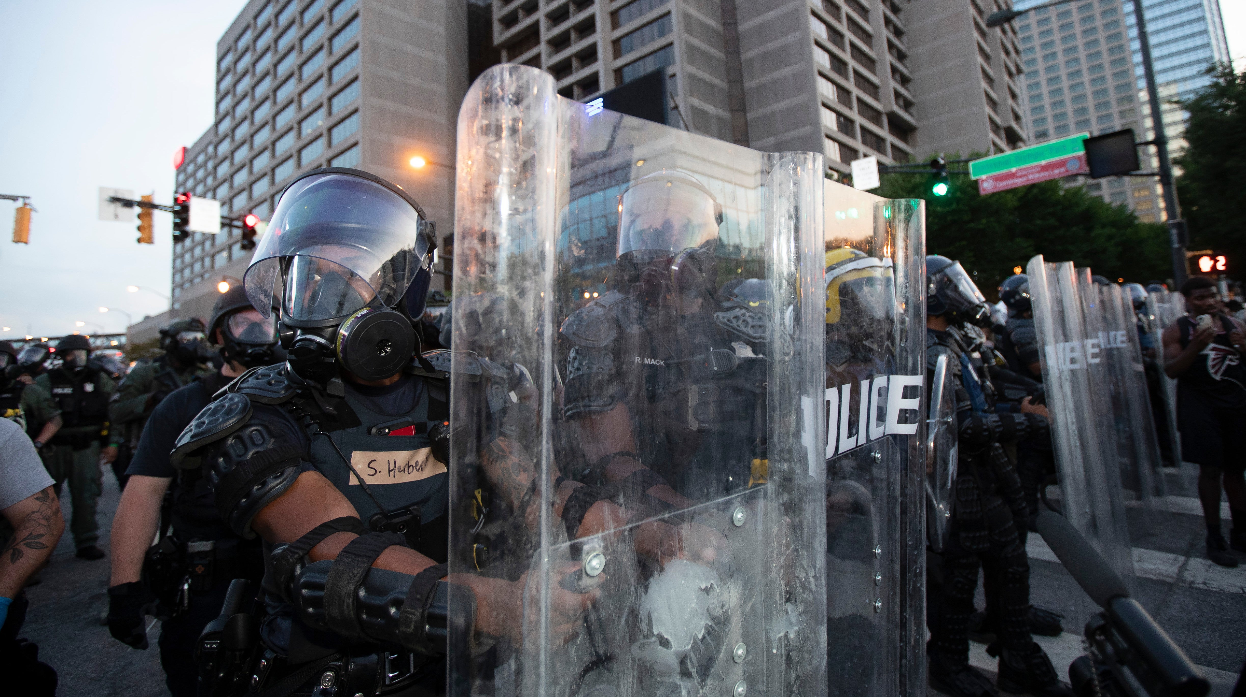 Photos: Police Use Force to Quell Protests Across the US as Trump ...