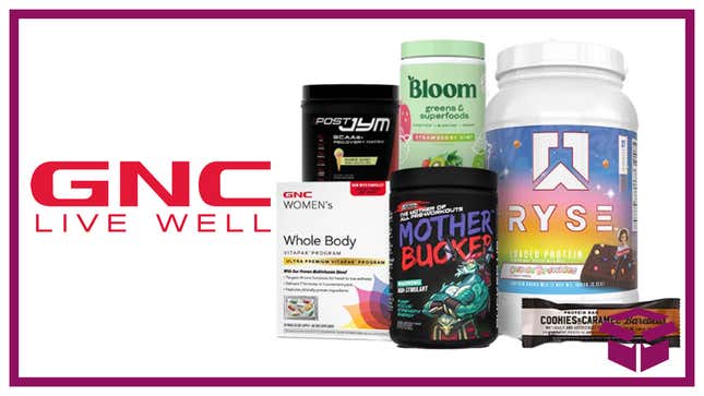 Image for article titled Boost Your Wellness with GNC, Buy 1, Get 1 50% Off Sitewide