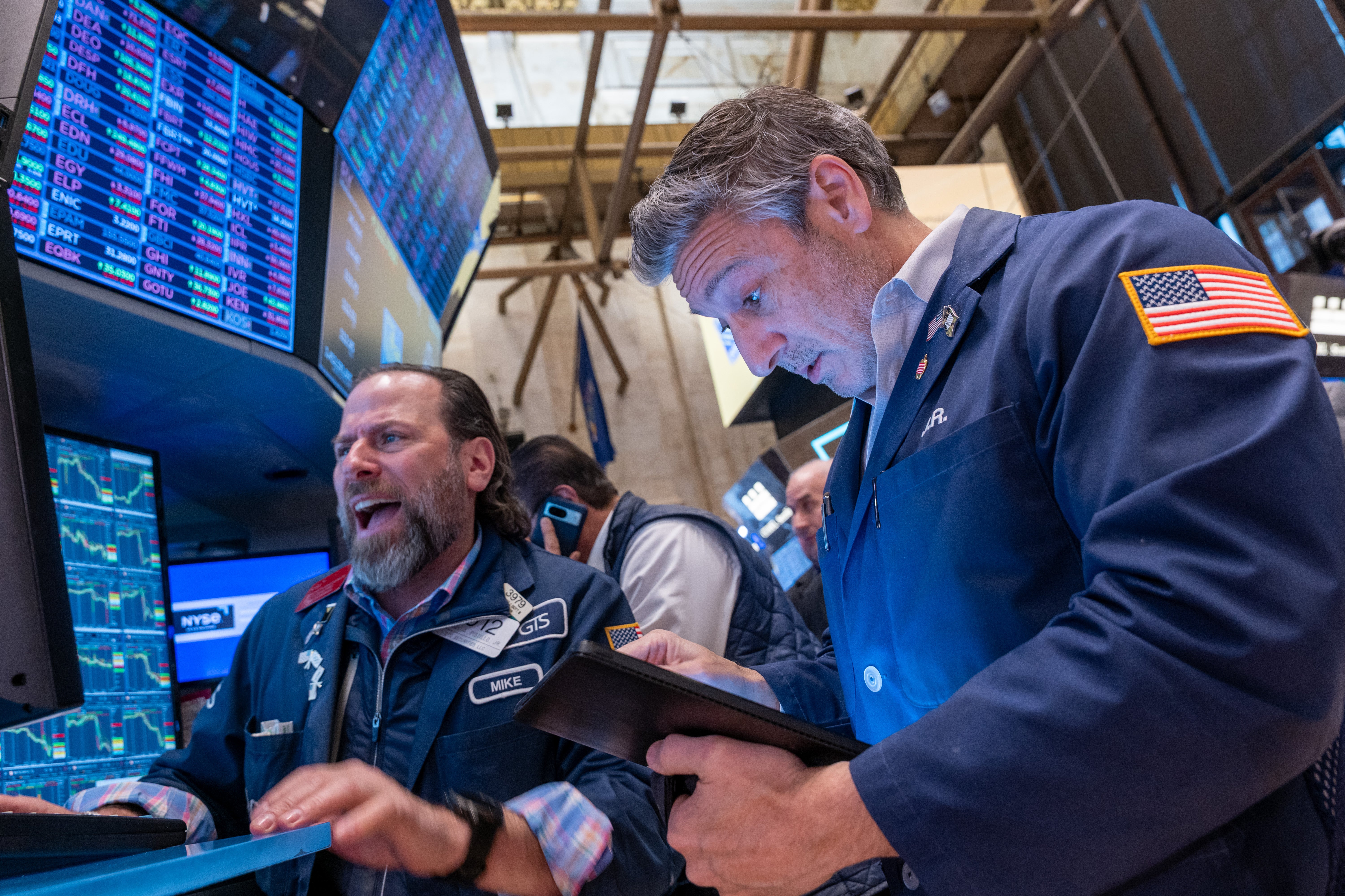 Image for The Dow surges 1,100 points and the Nasdaq soars as the U.S. and China call a trade war truce
