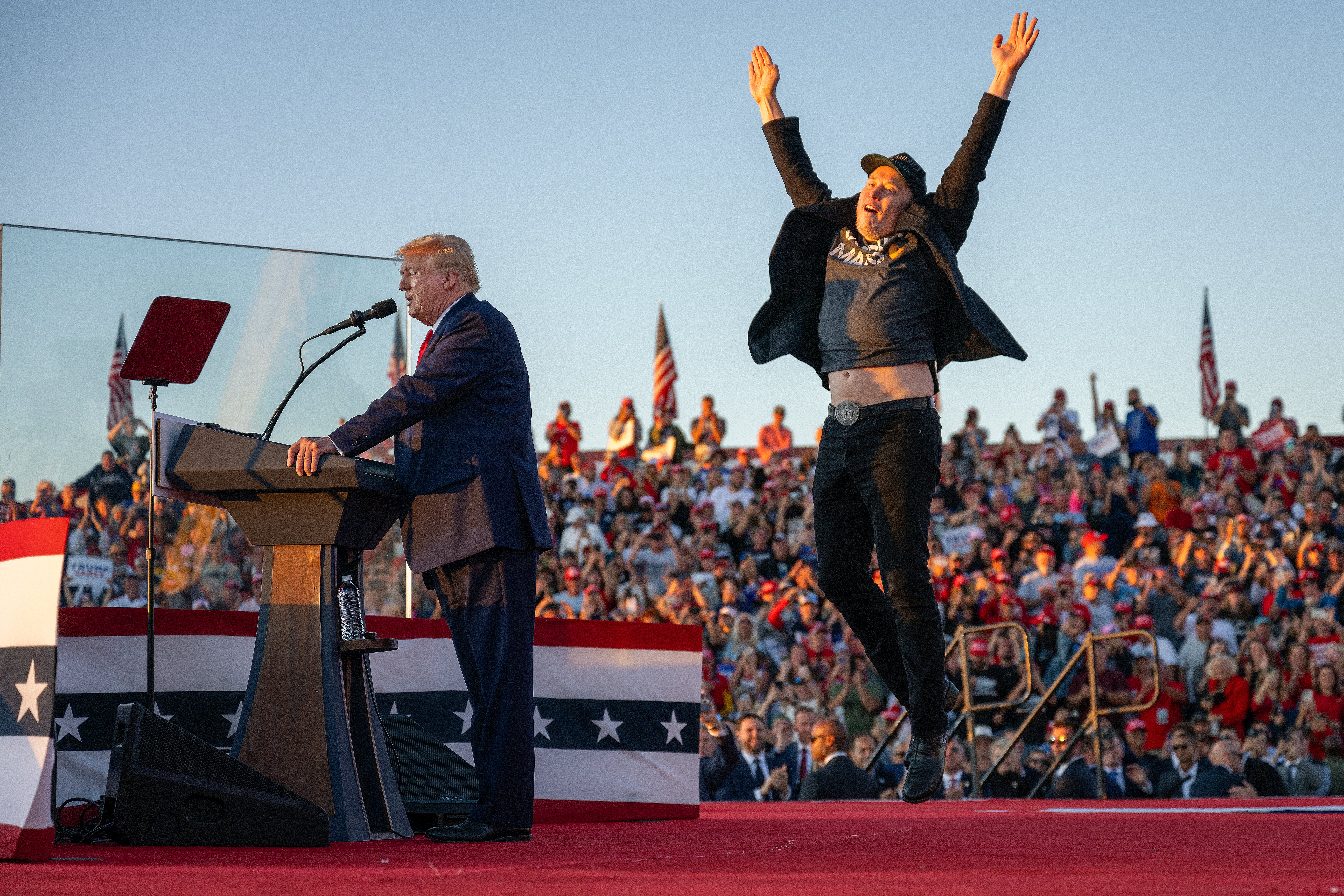 Image for Trump nennt Elon Musk „den Mann, der den Verstand verloren hat“