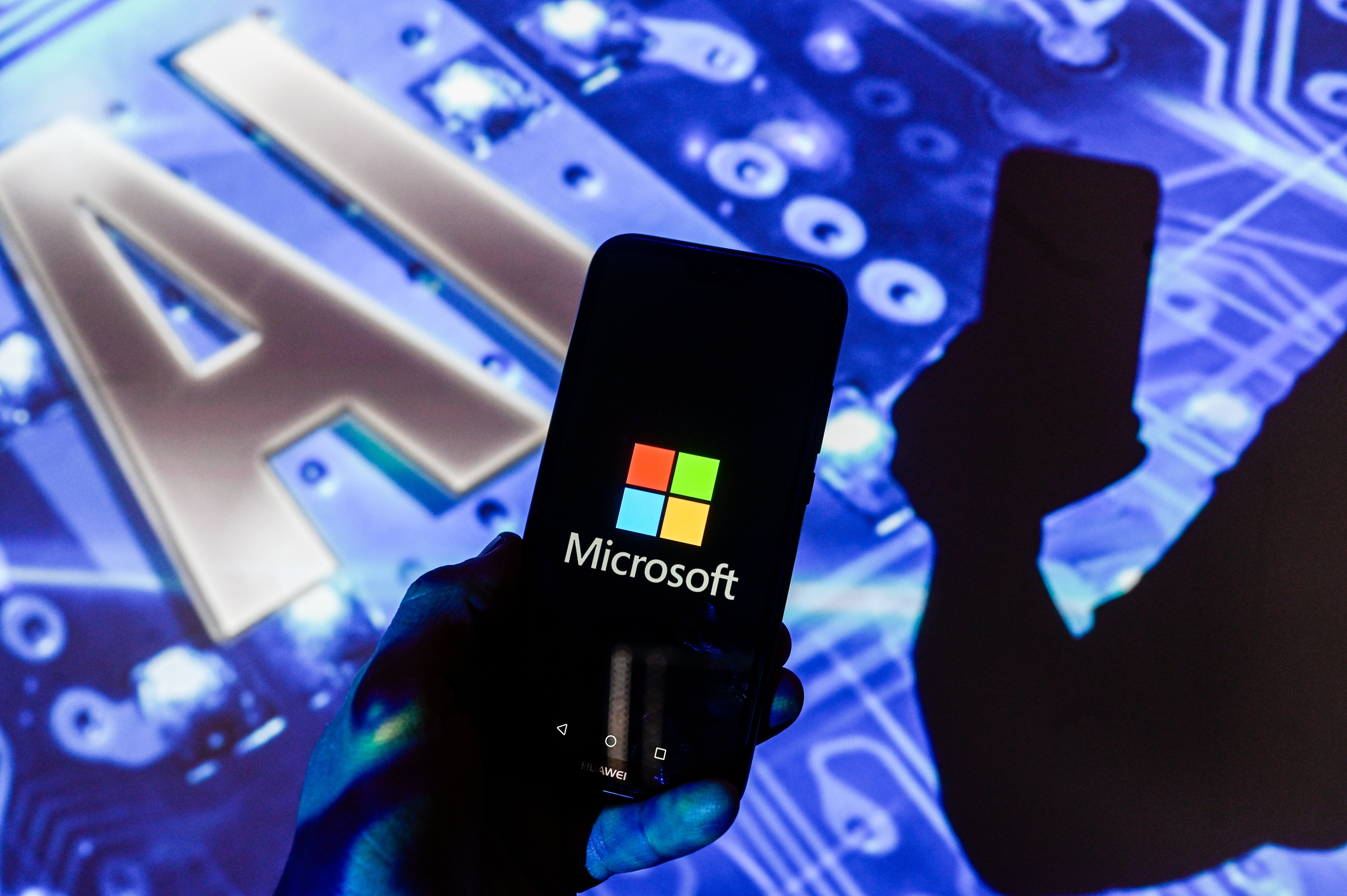 Image for Microsoft stock just hit a record high as it cashes in on the AI boom