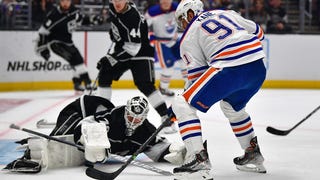 Hyman scores in OT as Oilers beat Kings 5-4 to even series