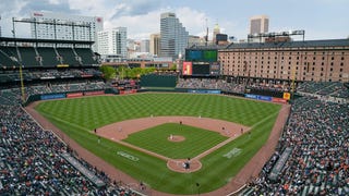 BALTIMORE, MD - May 30: A general view of Oriole Park at Camden