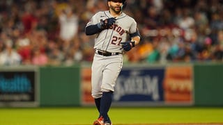 Jose Altuve hits a new milestone earning his first MLB cycle against the  Red Sox
