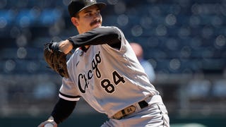 Dylan Cease's pitches as impressive as mustache