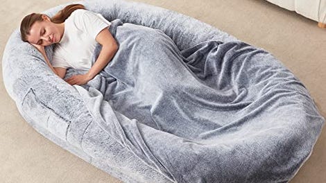 Human-Sized Big Dog Bed for Adults