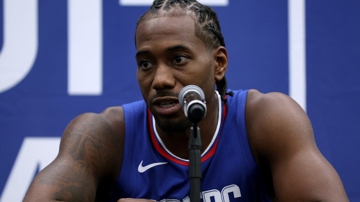 Kawhi Leonard, 2023 MEDIA DAY