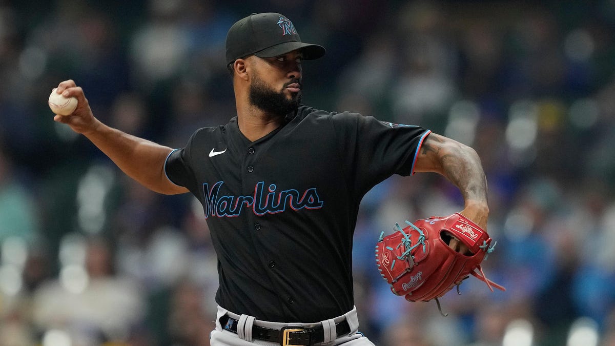 Cy Young Award winner Sandy Alcantara loves pitching for the Miami Marlins:  When I put the Miami uniform on I feel special, every time