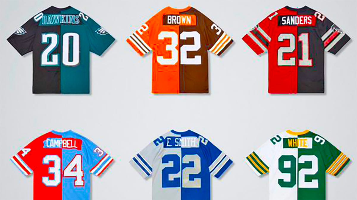 Mitchell & Ness drop new throwback NFL jerseys