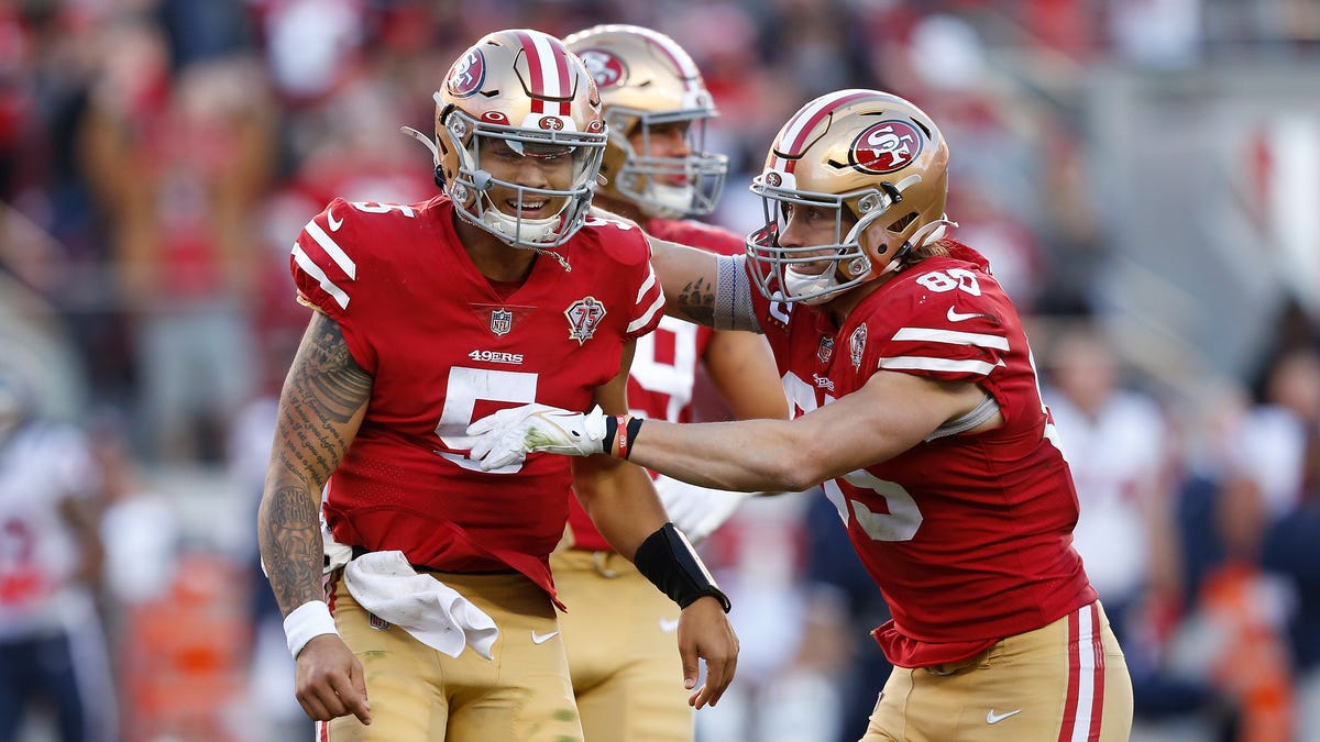 George Kittle Gives Brutally Honest Reaction to 49ers' QB Woes in Loss to  Eagles