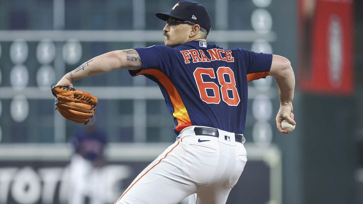 J.P. France has strong start in Astros' loss to Reds