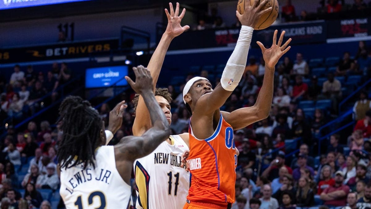 Shai Gilgeous-Alexander leads Thunder to win over Pelicans