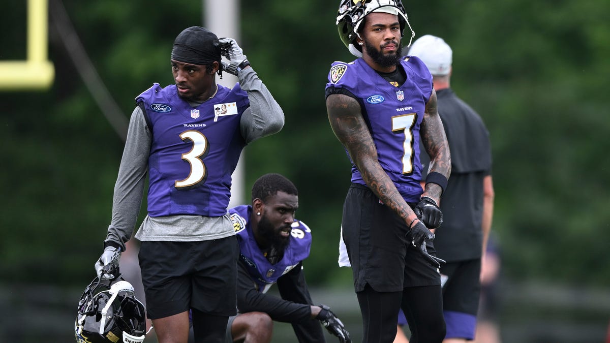 Why Baltimore Ravens' James Proche has draw admiration of coaches but  little playing time on offense 