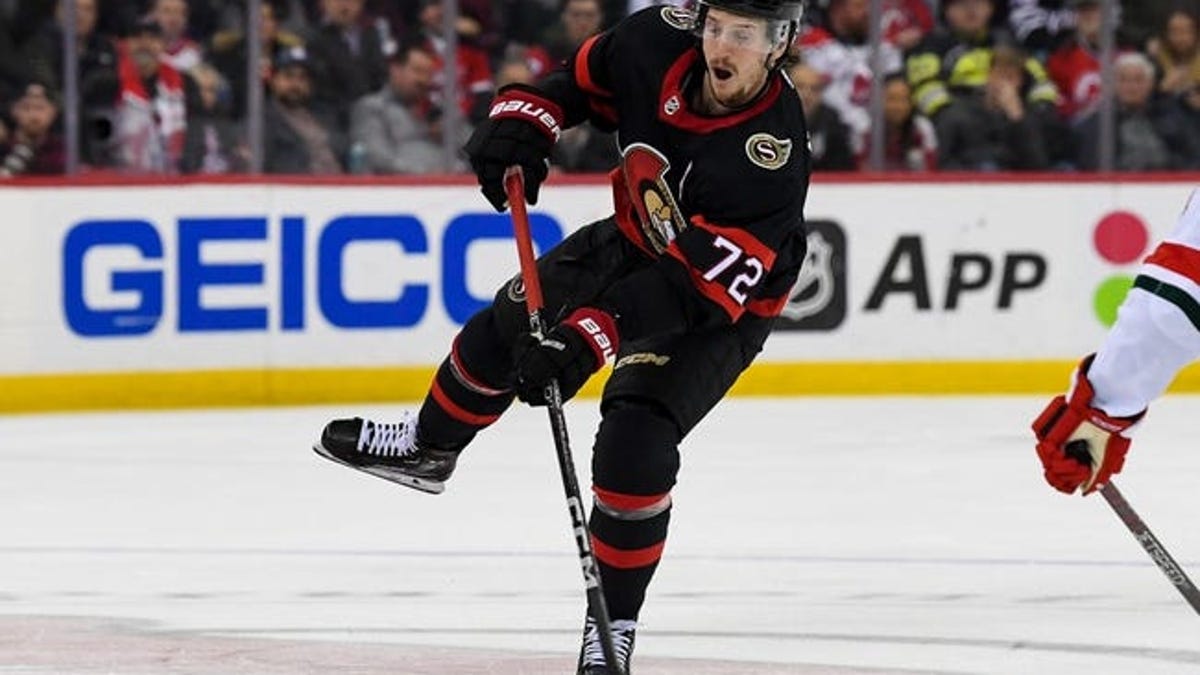Senators' Chabot 'likely out a couple weeks' with upper-body injury