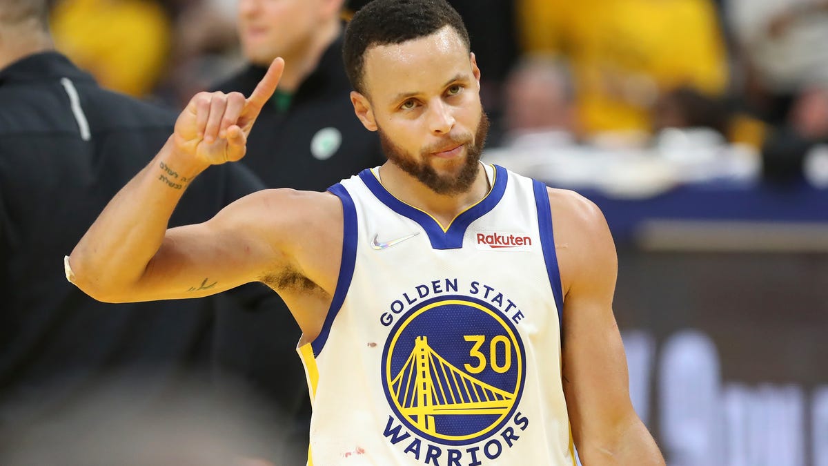 Steph Curry MVP Finals Golden State Warriors 4 Time NBA