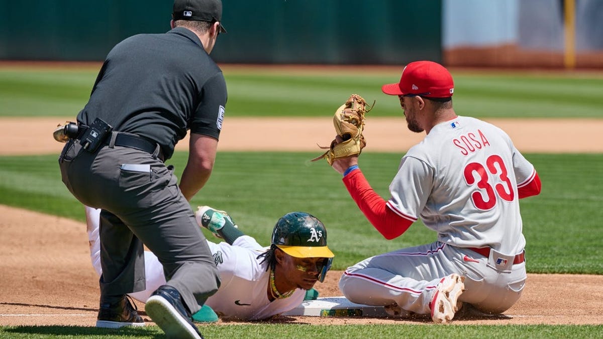 Schwarber goes deep for Phillies in 9-5 win over Athletics - WHYY