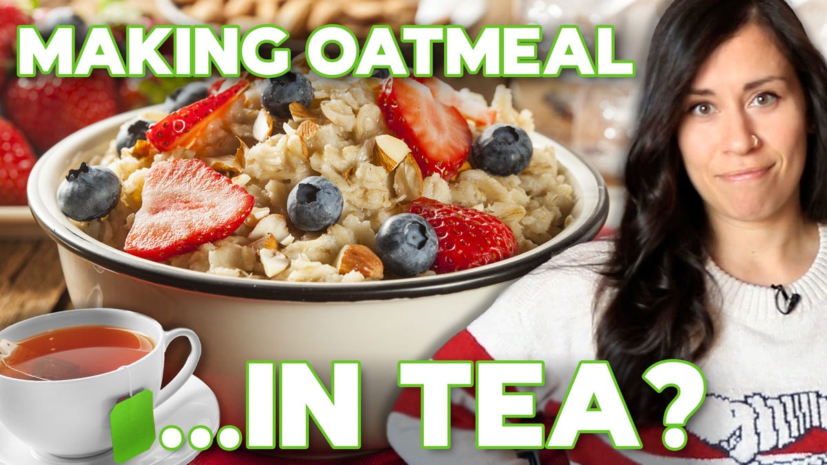 You Should Cook Oatmeal in a Cup of Tea