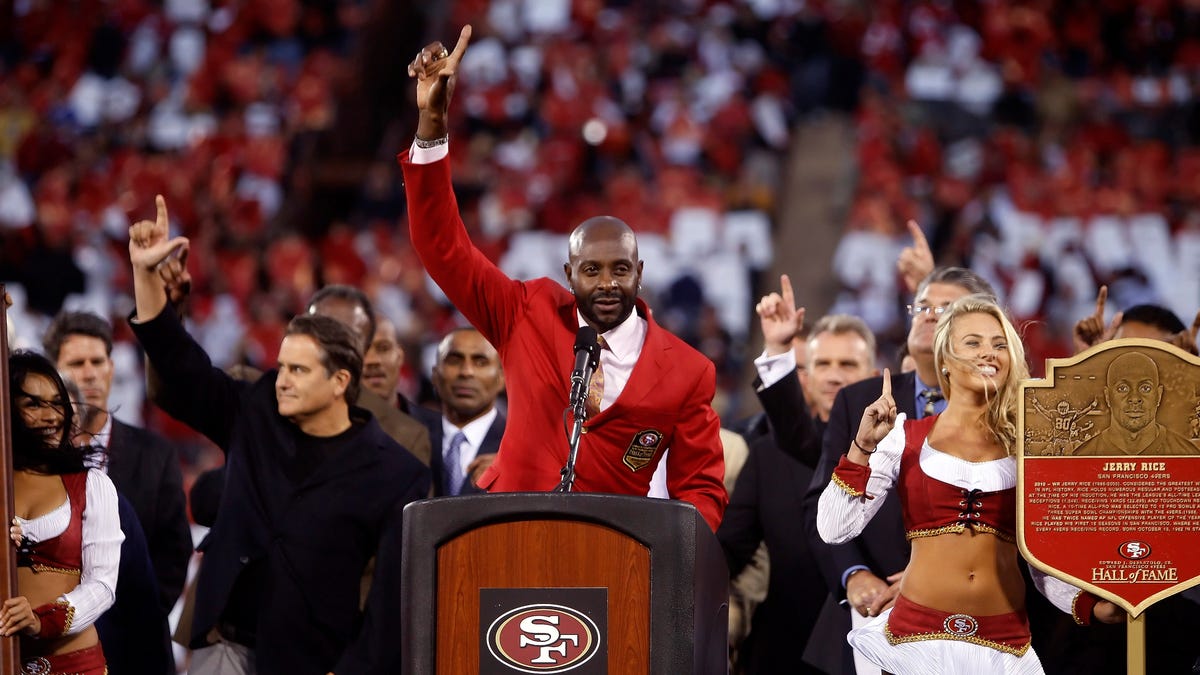 Jerry Rice the WR G.O.A.T.