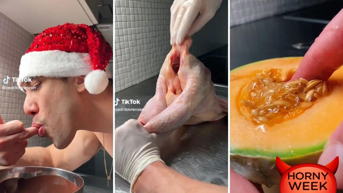 Porn Food - TikTok Chefs Take 'Food Porn' Literally