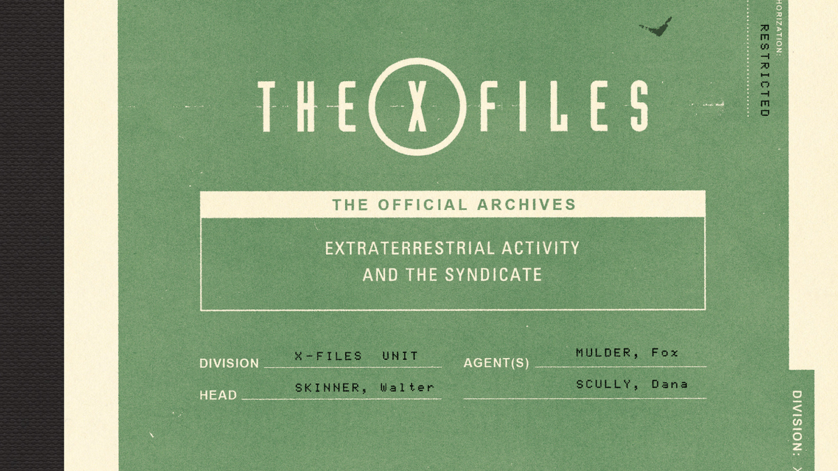 The X-Files: The Official Archives Is Getting an Alien-Focused Sequel