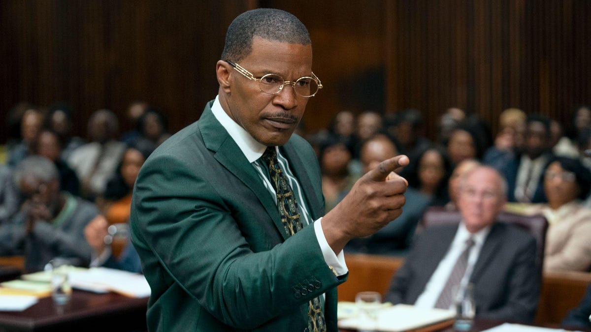 EXCLUSIVE: Jamie Foxx Gets Crazy for Justice in Latest Film, The Burial
