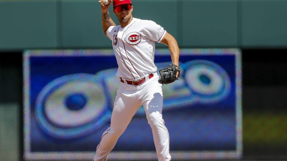 Cincinnati Reds on X: Nick Senzel has appeared in five MLB games and has  worn five different uniforms. 🤯  / X