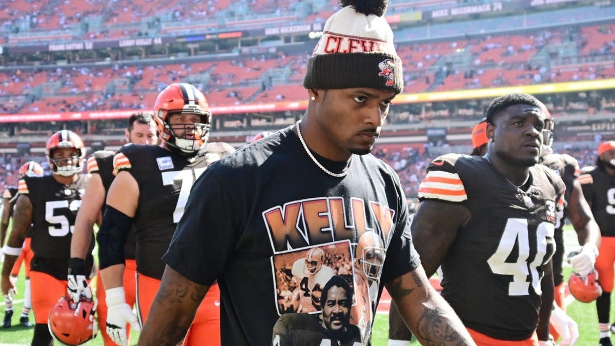 Browns' Deshaun Watson out vs. Ravens with shoulder injury