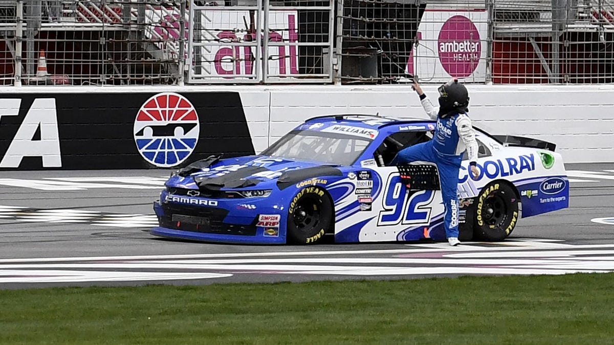 NASCAR Driver Slammed for Parking on Track Gets Parking Sponsor