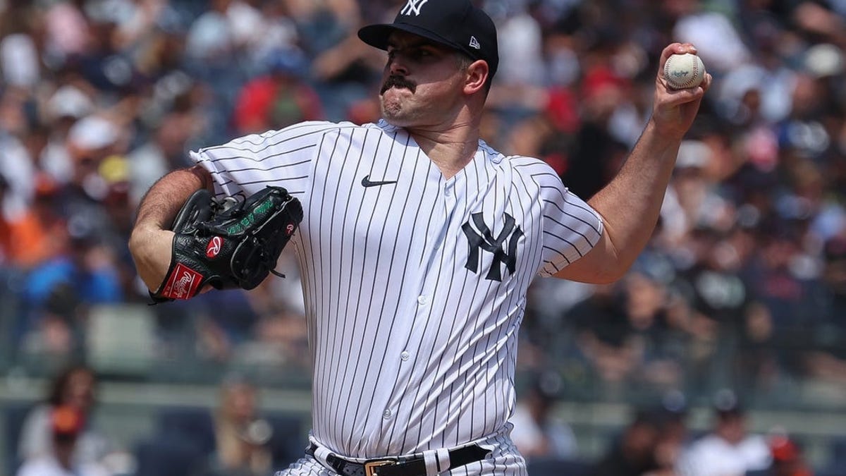 Yankees reinstate LHP Carlos Rodon to start vs. Nationals