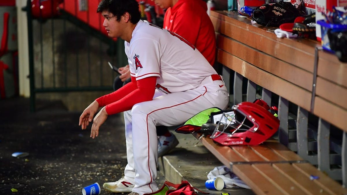 Shohei Ohtani pulled by Angels after 4 scoreless innings with cramps in  pitching hand