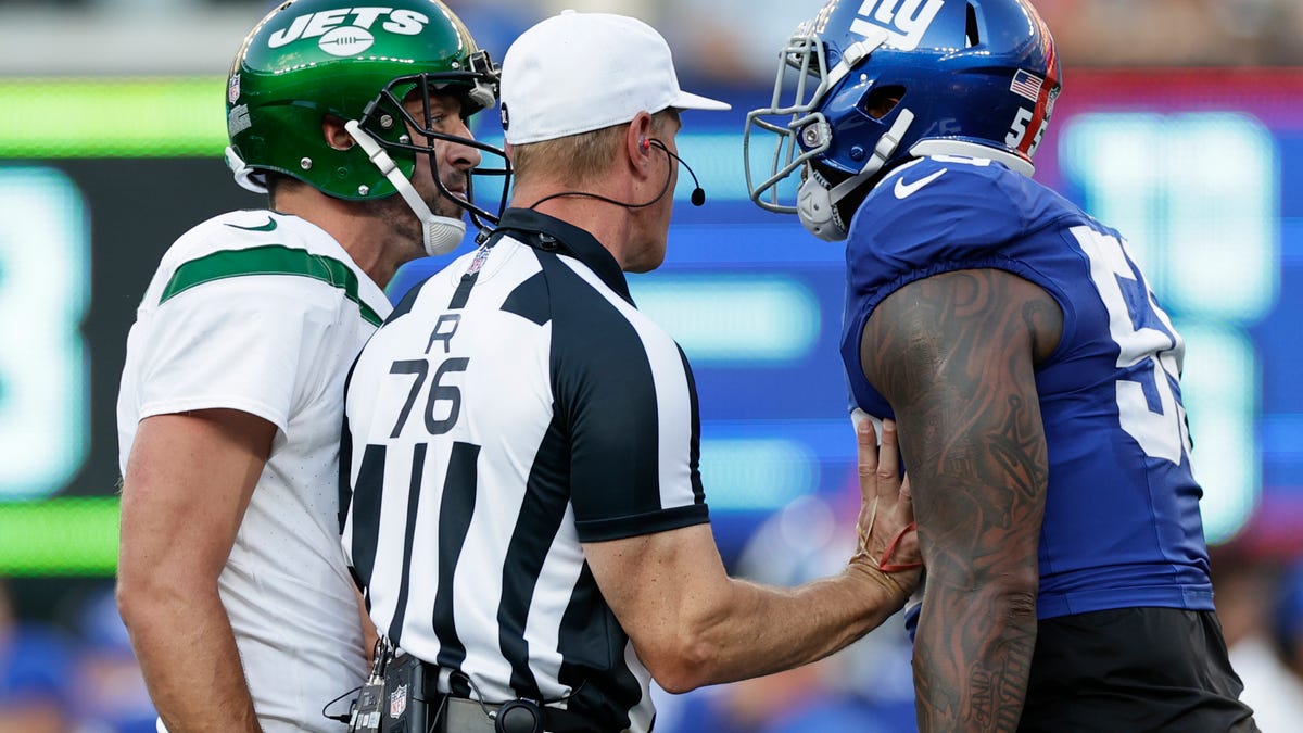 Jets' Randall Cobb fined for huge hit on Giants player in preseason game