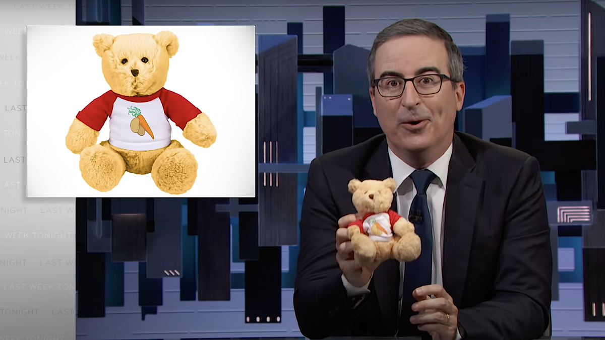 John Oliver rains mockery and teddy bears on Belarus' vain, touchy