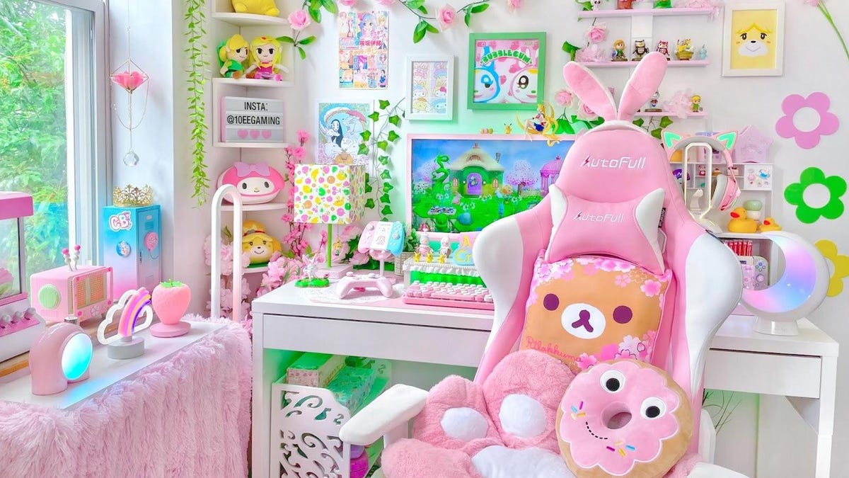How To Craft A Pastel Gaming Room With The Most Kawaii Gear