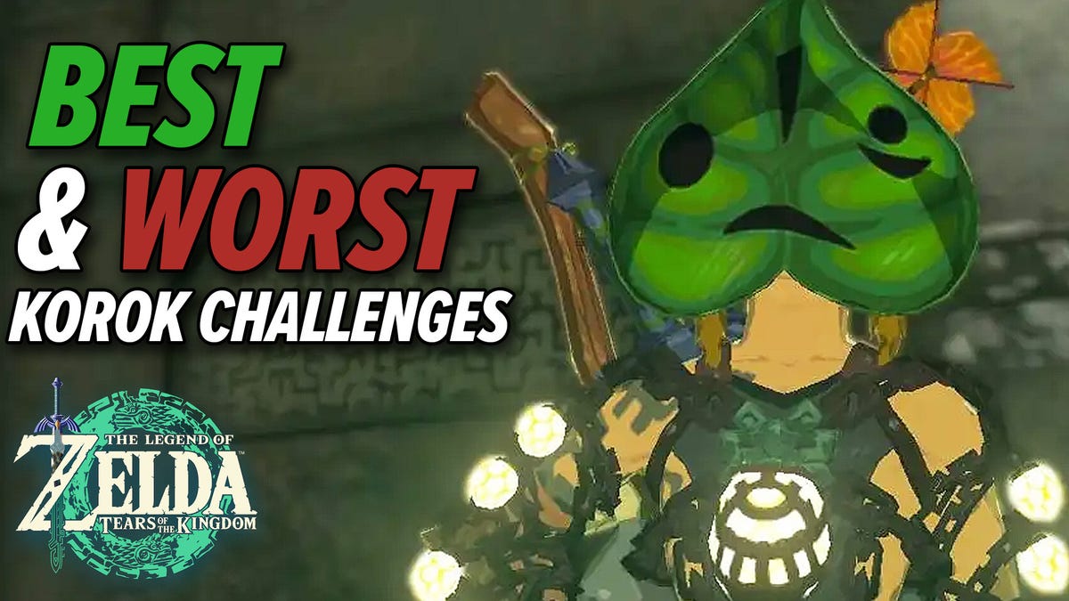 The 3 Best And 3 Worst Korok Challenges In Tears Of The Kingdom