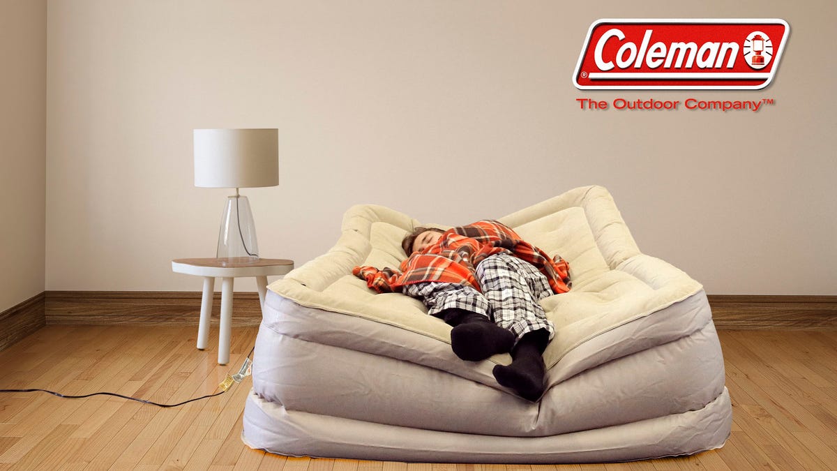 coleman air mattress leak repair