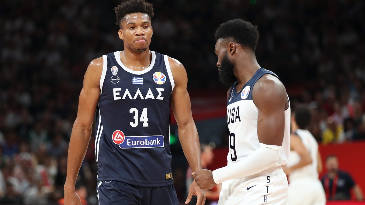Marcus Smart stifles Giannis Antetokounmpo as Team USA cruises past Greece  in FIBA World Cup: 3 things we learned 