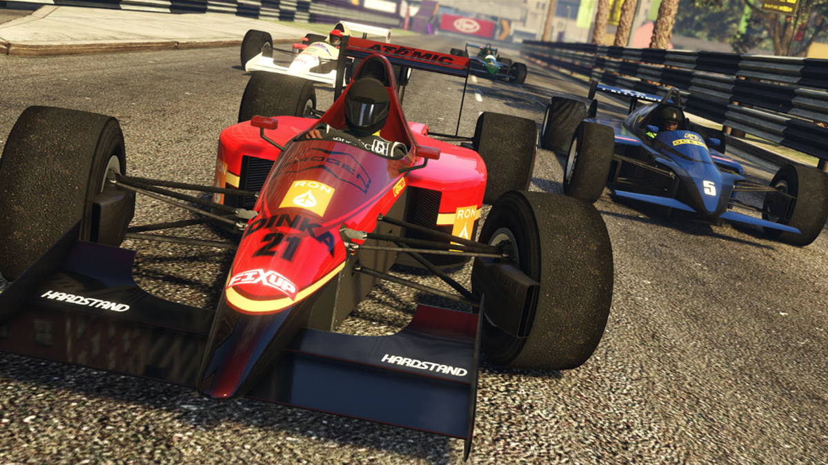 GTA Onlines New Formula 1 Races Are Cool But Too Tough For Many Players