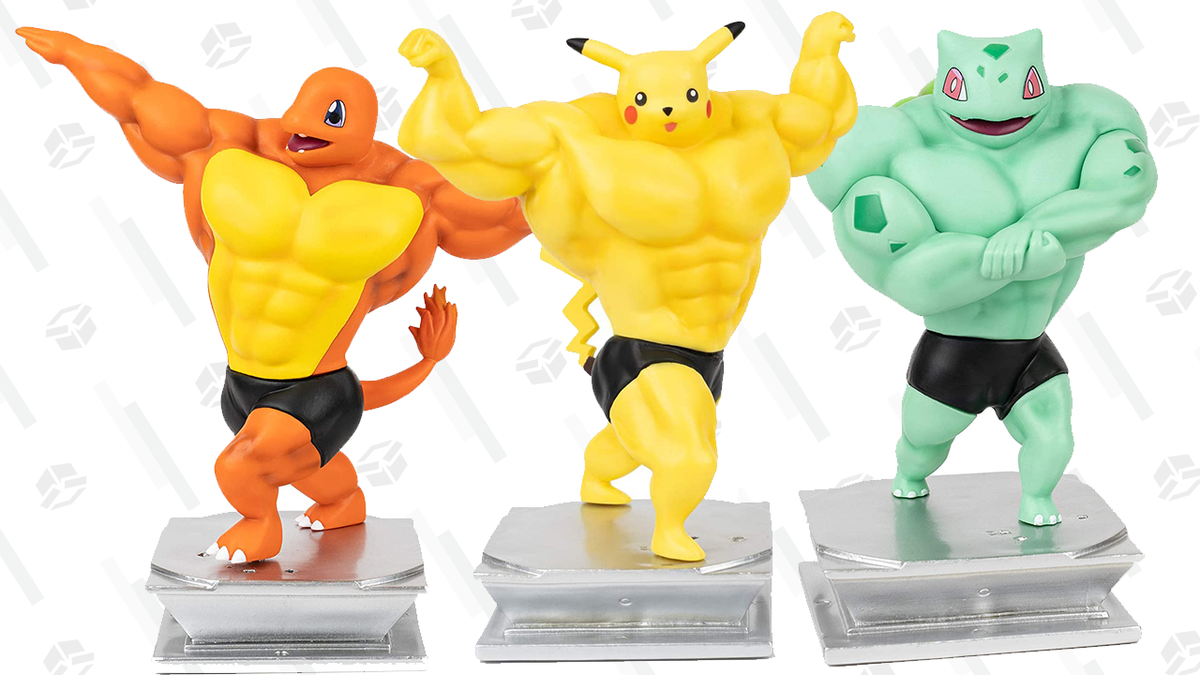Get These Completely Cursed Buff Pokémon Statues for Coward