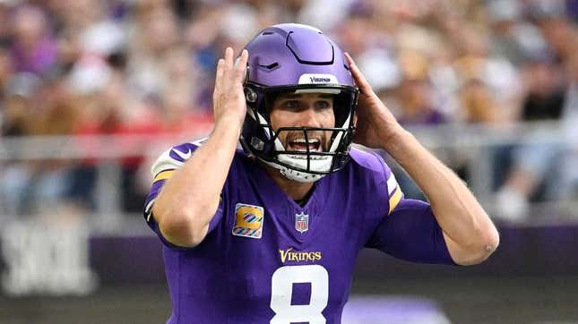 Image for Looks like the Vikings are throwing in the towel and ready to trade Kirk Cousins