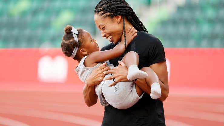 Image for Olympic Moms Don't Have to Hide Anymore