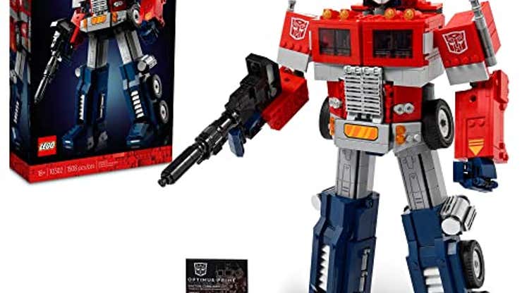 Image for Unleash Your Inner Autobot with 15% Off the LEGO Icons Optimus Prime